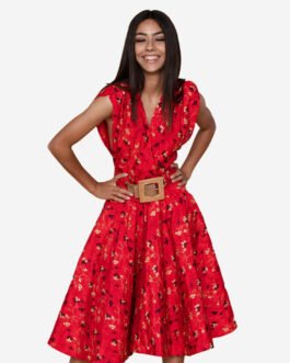 Floral short dress