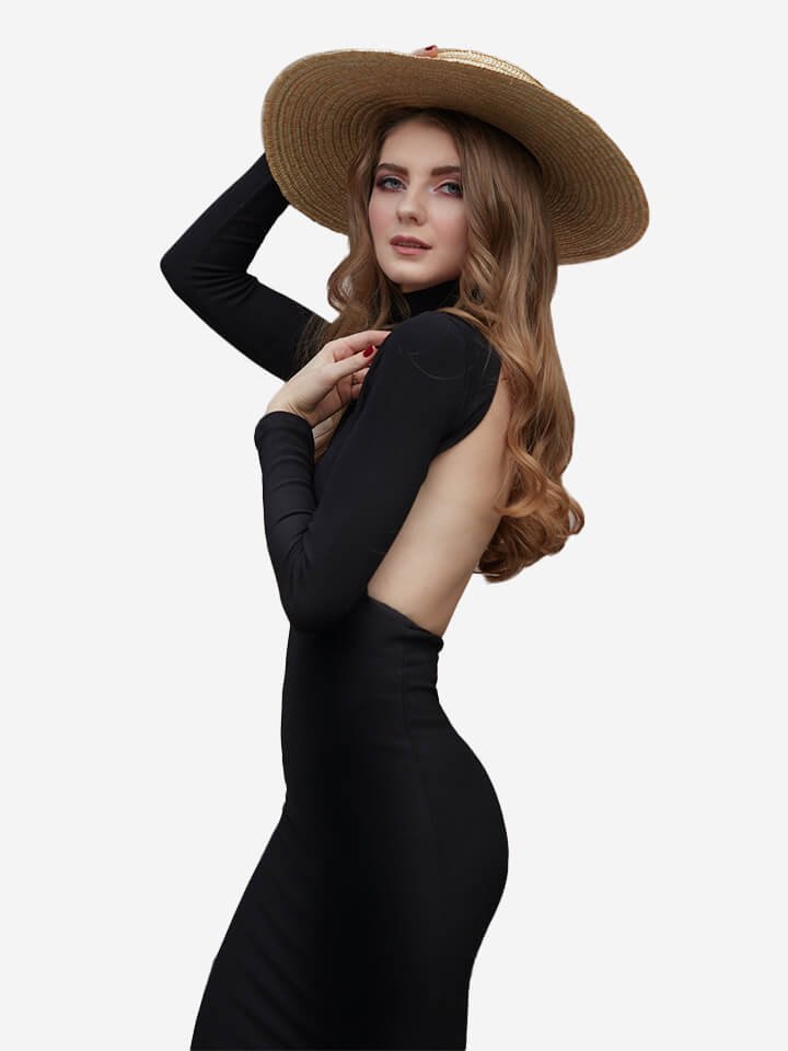 Eterna long dress